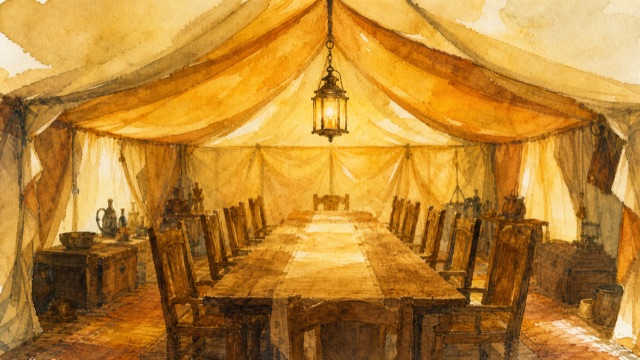Rostros alrededor de la mesa