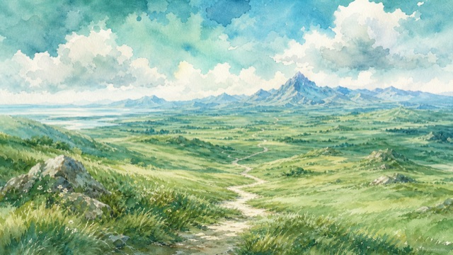 Além da terra verde