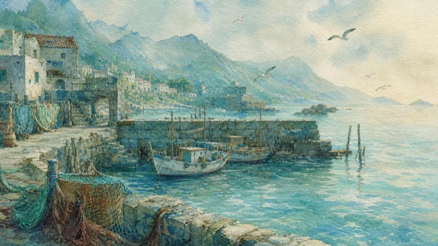 O porto com cheiro de maré