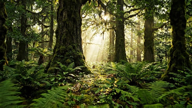 Respiração do verde profundo